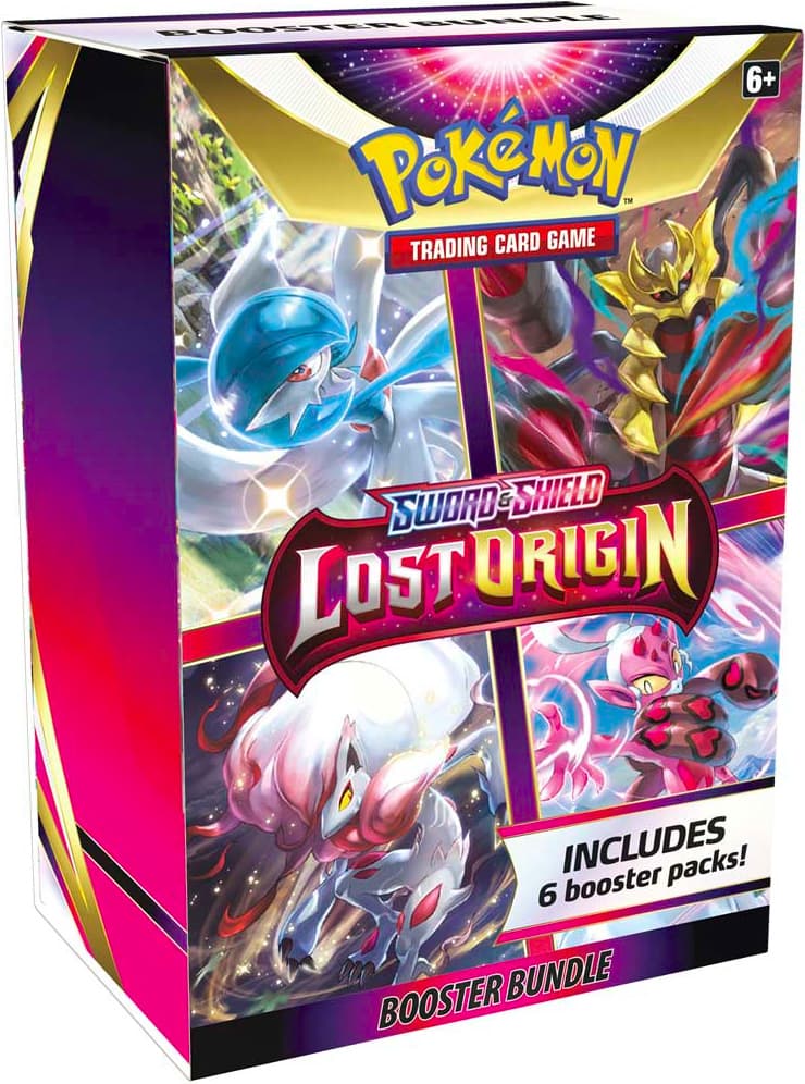 Pokémon TCG Lost Origin Booster Bundle – förseglad med 6 boosterpaket