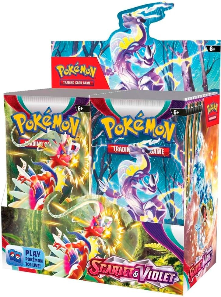 Pokémon TCG Scarlet & Violet Booster Box – förseglad display med 36 boosterpaket