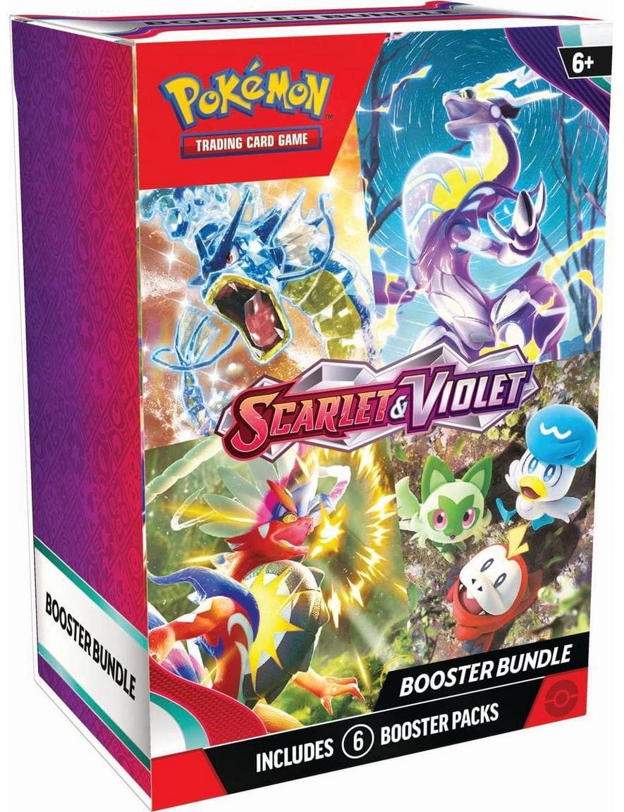 Pokémon TCG Scarlet & Violet Booster Bundle – 6 boosterpaket