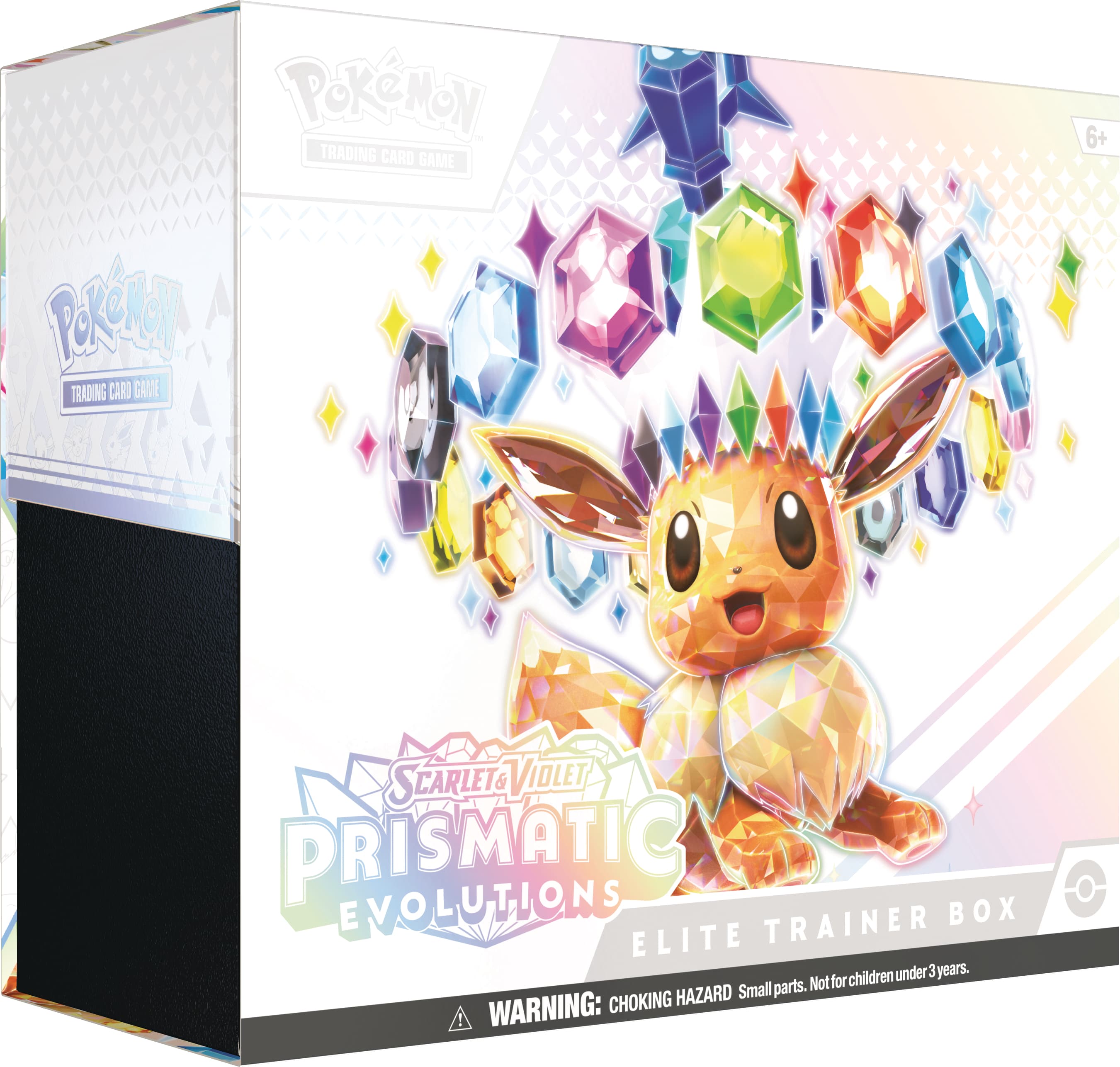 Pokémon TCG Prismatic Evolutions Elite Trainer Box – förseglad ask med Eevee