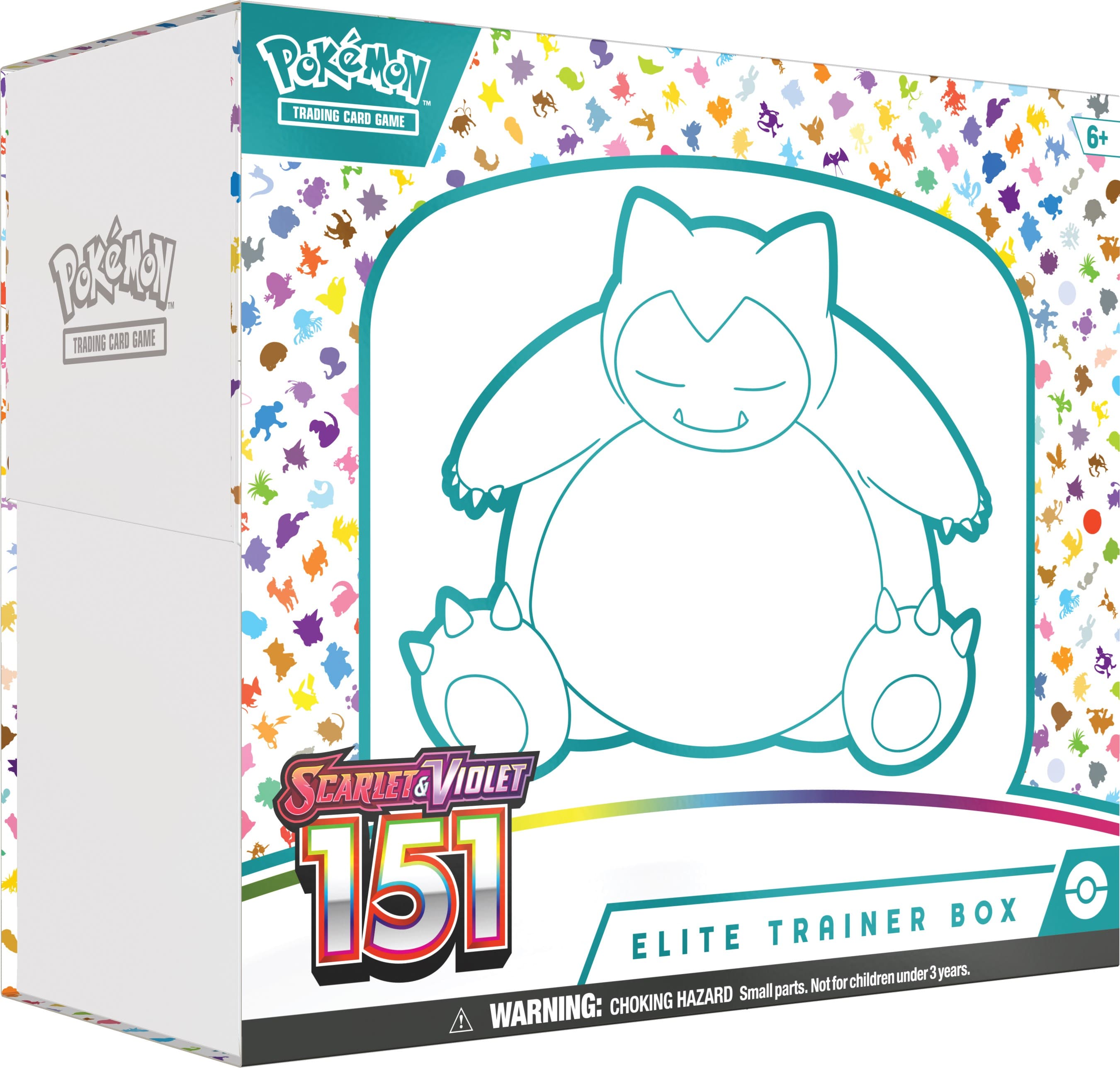 Pokémon TCG Scarlet & Violet 151 Elite Trainer Box – förseglad ETB med Snorlax-motiv